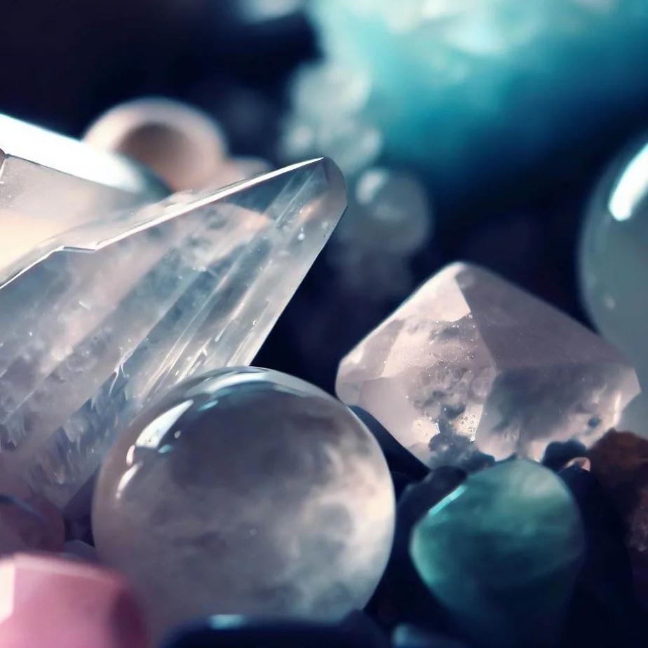Cristale și pietre: Energie și frumusețe în forme naturale